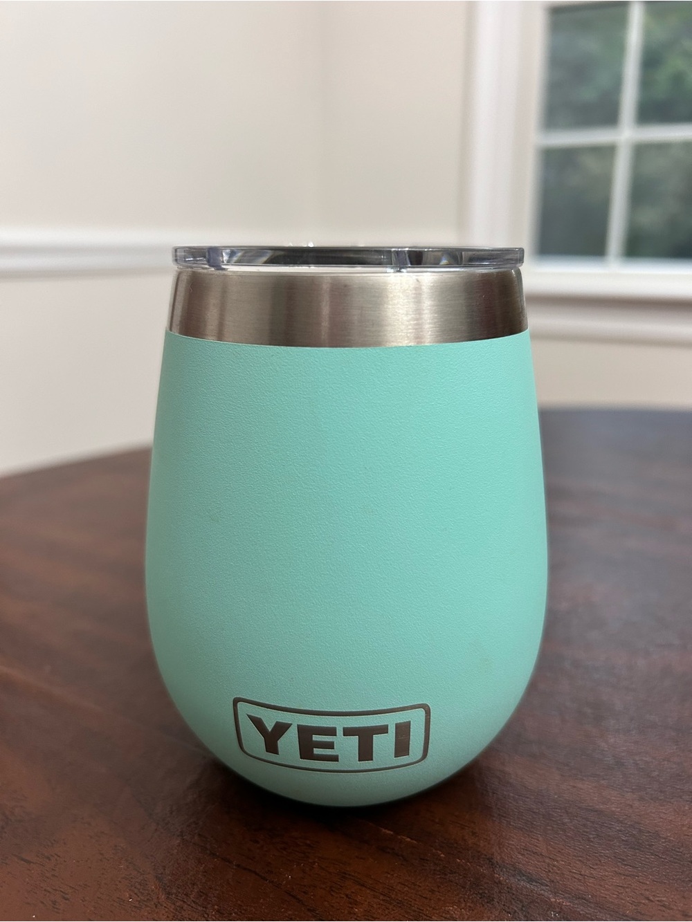 Yeti Rambler 10 oz Wine Tumbler, Sea Stone